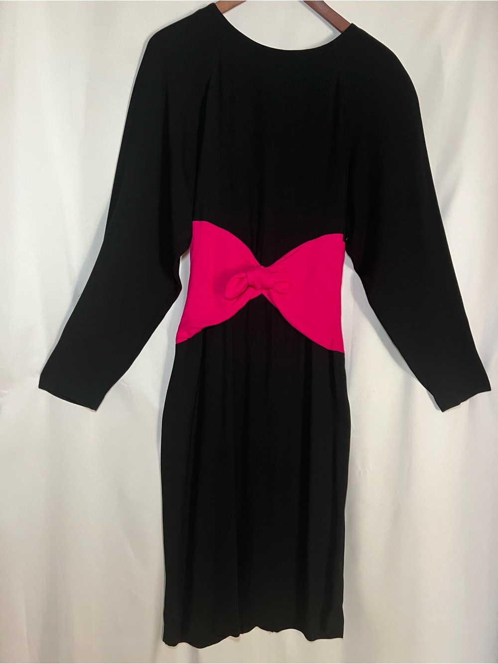Morgan Taylor Black Dress with Subtle Texture